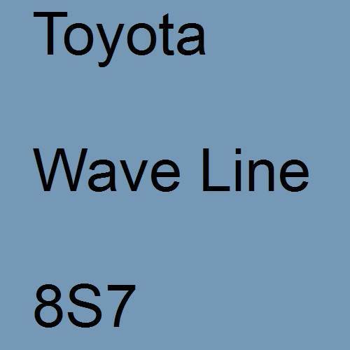 Toyota, Wave Line, 8S7.